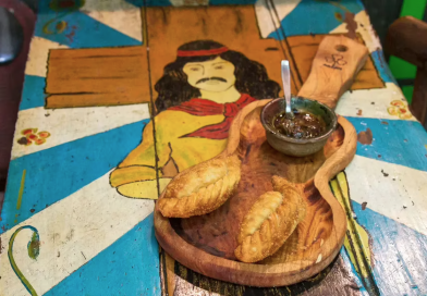 En San Telmo, se hizo famoso por vender empanadas riojanas