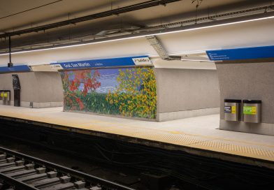 Reabrió la estación San Martín de la Línea C, luego de su renovación integral